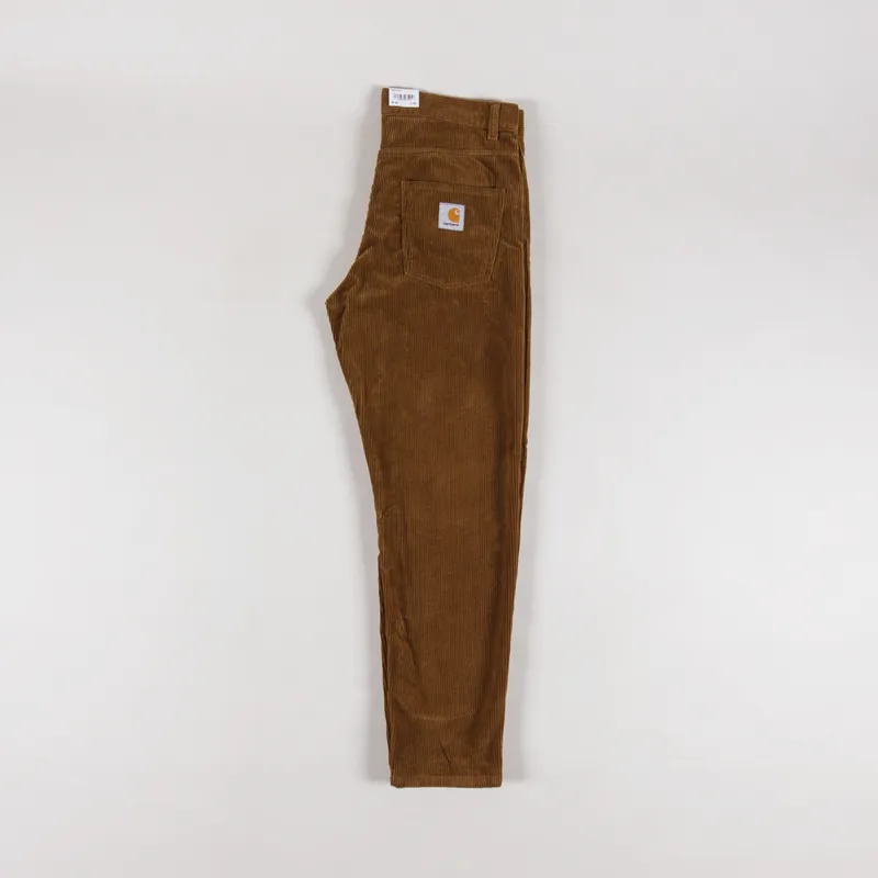Carhartt WIP Newel Pant Deep H Brown Coventry Corduroy-2