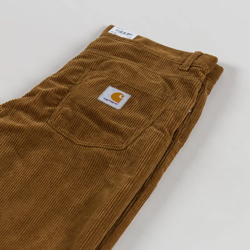 Carhartt WIP Newel Pant Deep H Brown Coventry Corduroy-5