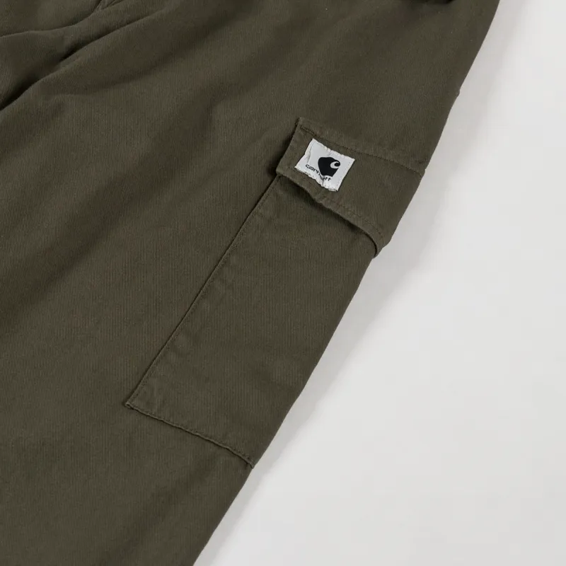 Carhartt WIP Womens Collins Pant Office Green Moraga Twill-8