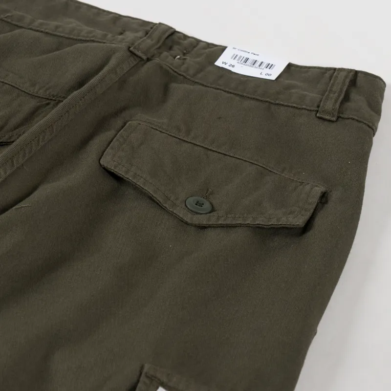 Carhartt WIP Womens Collins Pant Office Green Moraga Twill-6