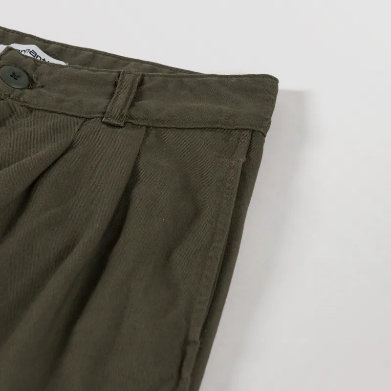 Carhartt WIP Womens Collins Pant Office Green Moraga Twill-7