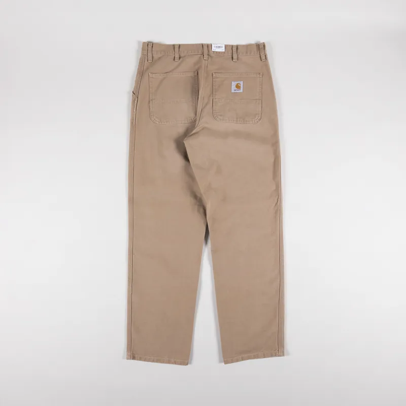 Carhartt WIP Simple Pant Peanut Aged Dearborn Canvas