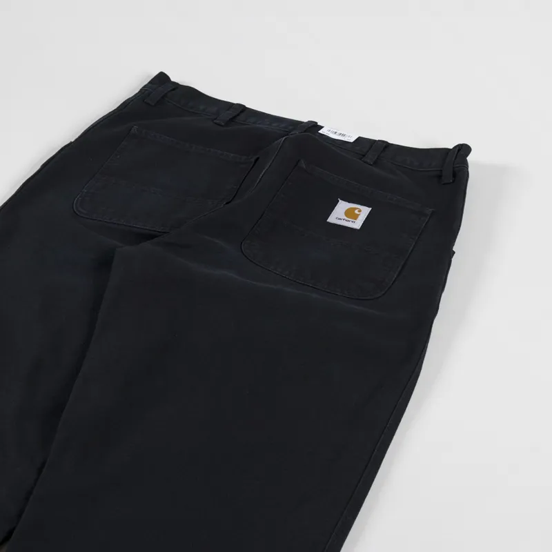 Carhartt WIP Simple Pant Black Aged Dearborn Canvas-3