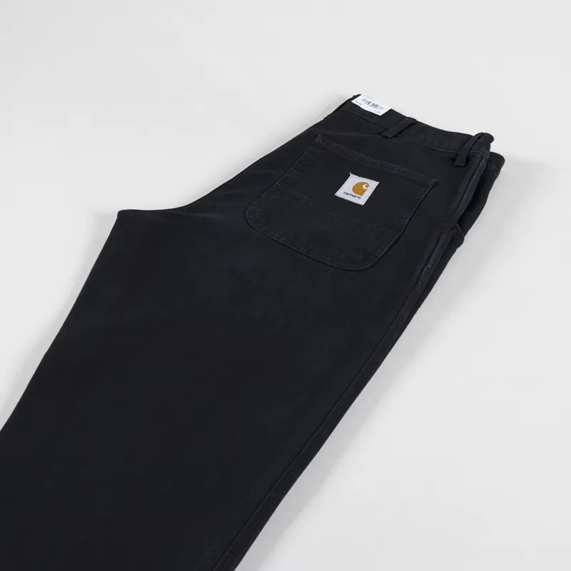 Carhartt WIP Simple Pant Black Aged Dearborn Canvas-5