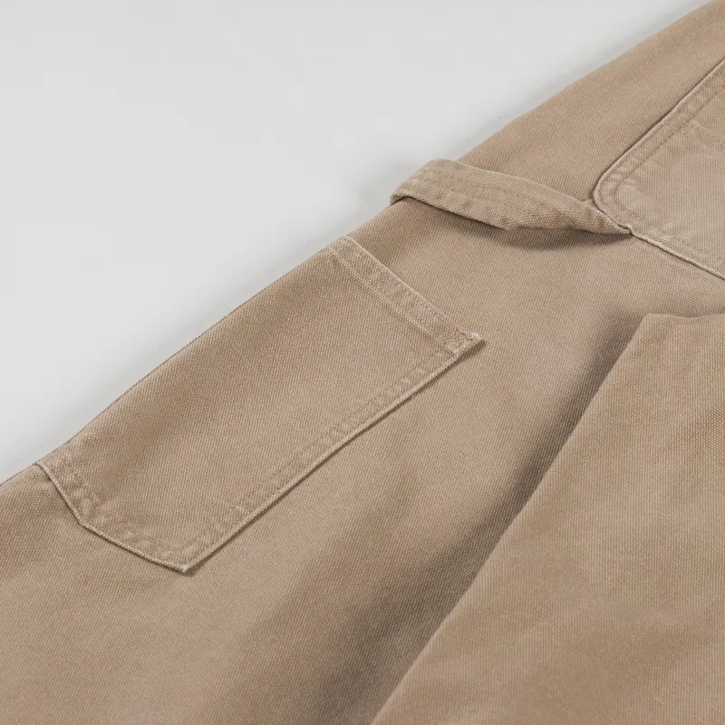 Carhartt WIP Double Knee Pant Peanut Aged Dearborn Canvas-9