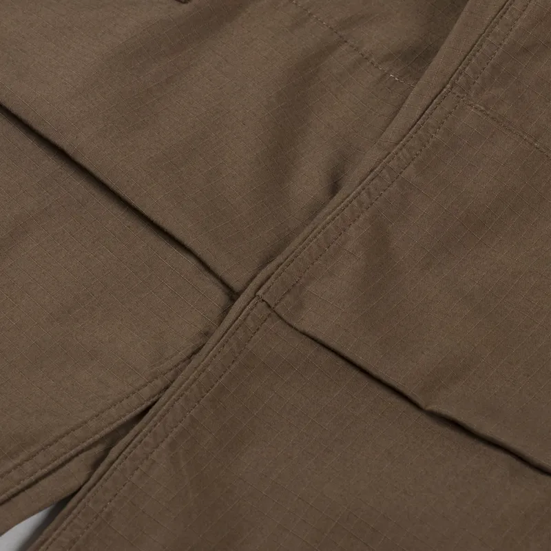 Carhartt WIP Regular Cargo Pant Chocolate Rinsed Columbia Ripstop-8
