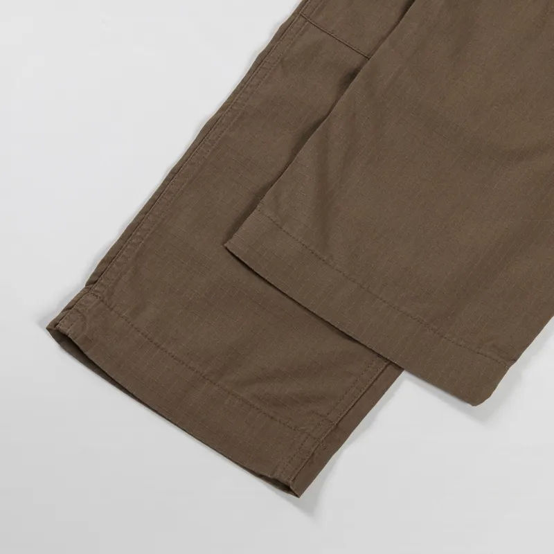 Carhartt WIP Regular Cargo Pant Chocolate Rinsed Columbia Ripstop-6