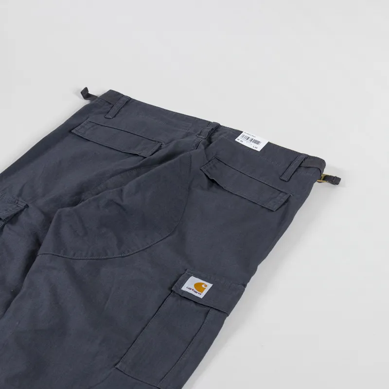 Carhartt WIP Aviation Pant Graphite Rinsed-5