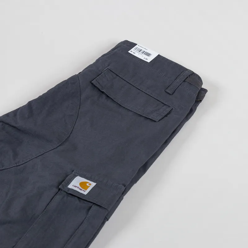 Carhartt WIP Aviation Pant Graphite Rinsed-3