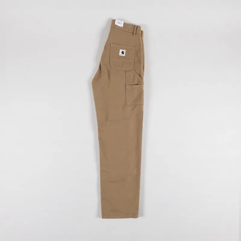 Carhartt WIP Womens Pierce Pant Straight Peanut Rinsed-2