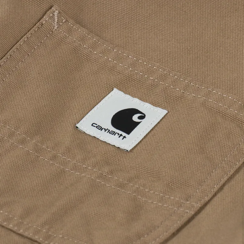 Carhartt WIP Womens Pierce Pant Straight Peanut Rinsed-8