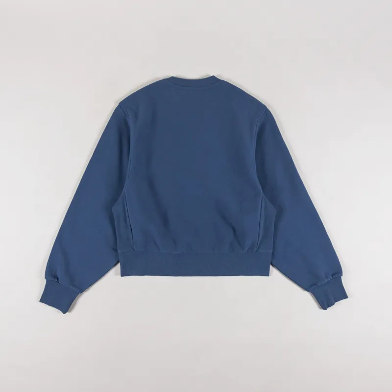 Carhartt WIP Womens American Script Sweat Positano-5