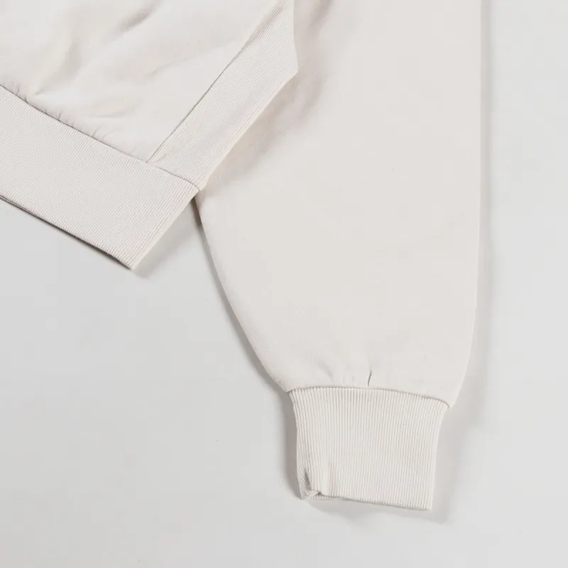 Carhartt WIP Womens American Script Sweat Moonbeam-9