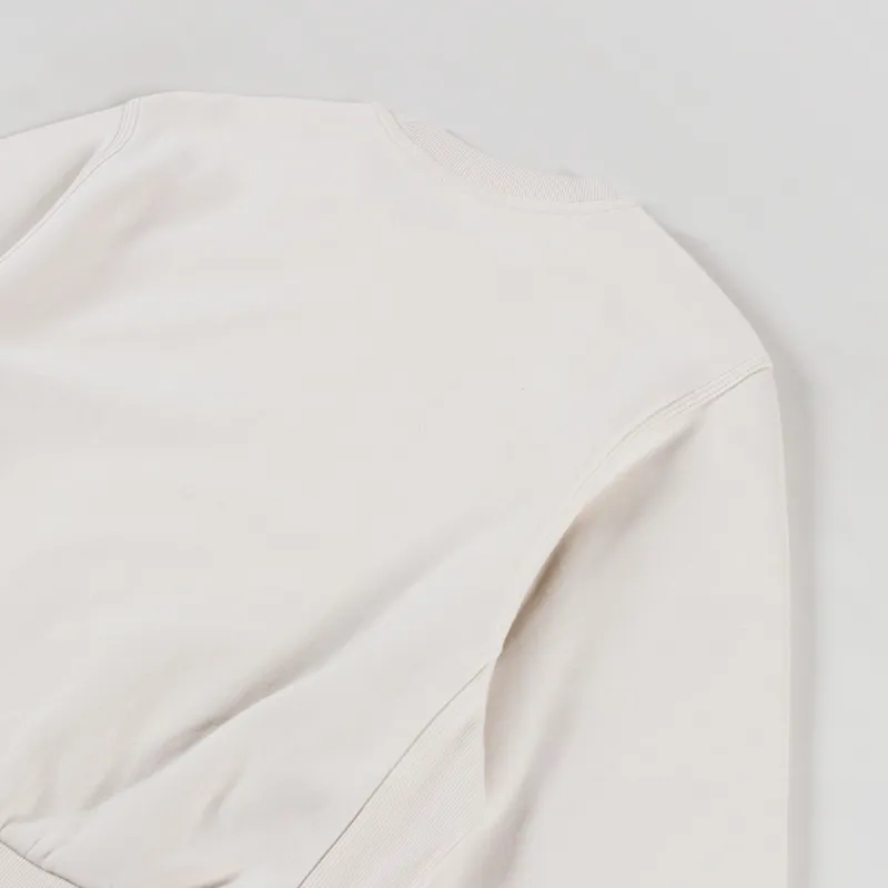 Carhartt WIP Womens American Script Sweat Moonbeam-7