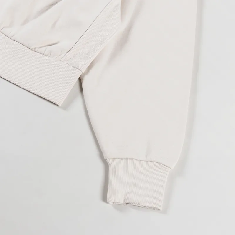 Carhartt WIP Womens American Script Sweat Moonbeam-10