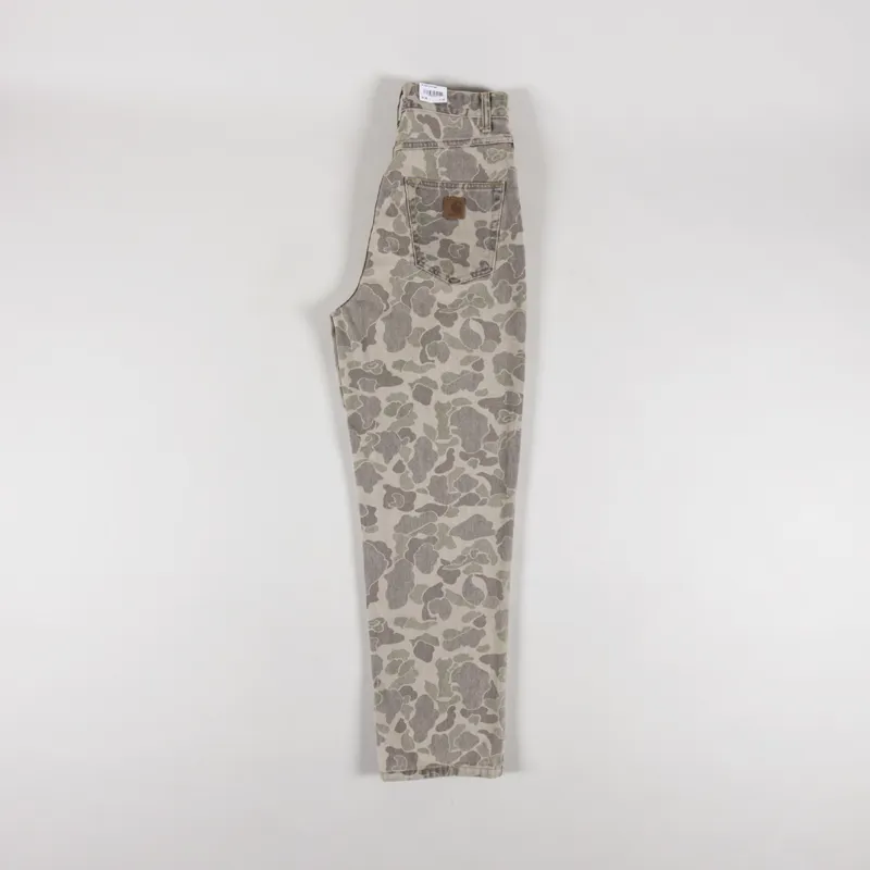 Carhartt WIP Womens Orell Pants Camo Duck Bleached-2