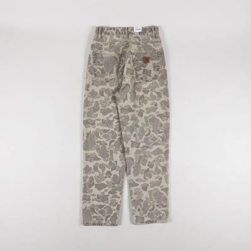 Carhartt WIP Womens Orell Pants Camo Duck Bleached
