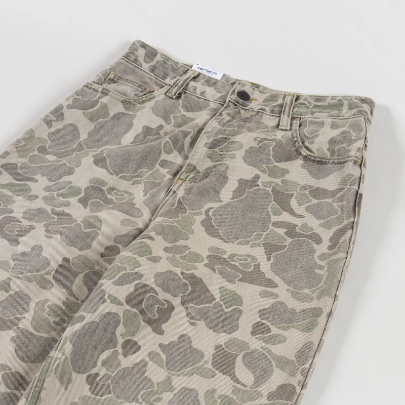 Carhartt WIP Womens Orell Pants Camo Duck Bleached-6