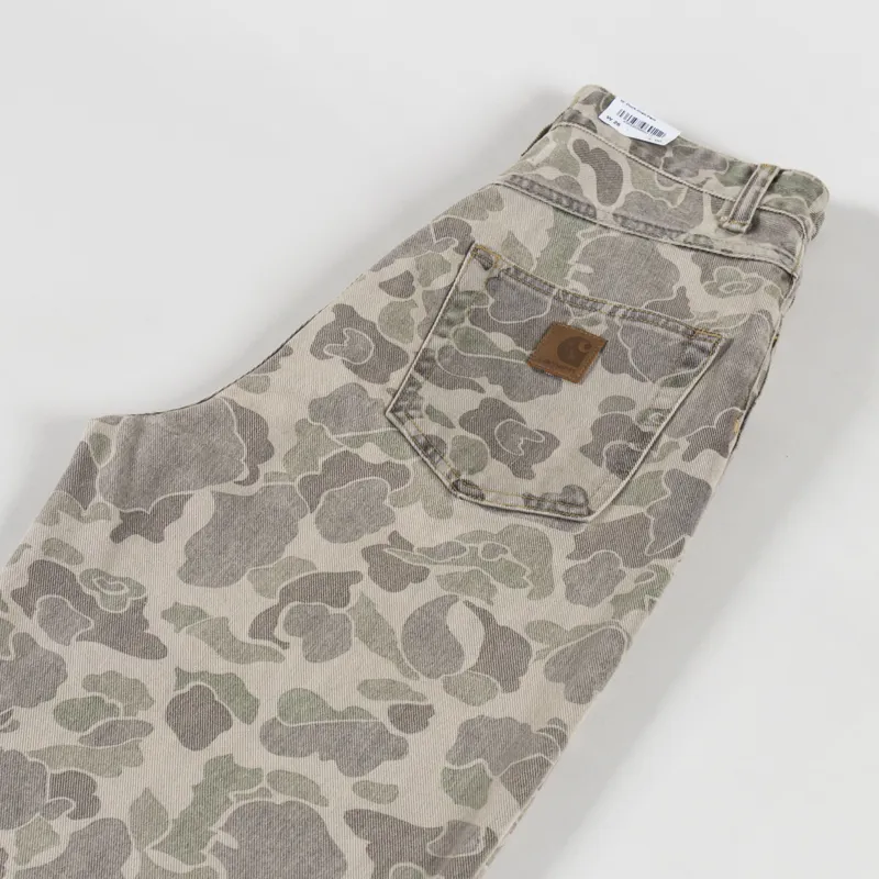 Carhartt WIP Womens Orell Pants Camo Duck Bleached-3