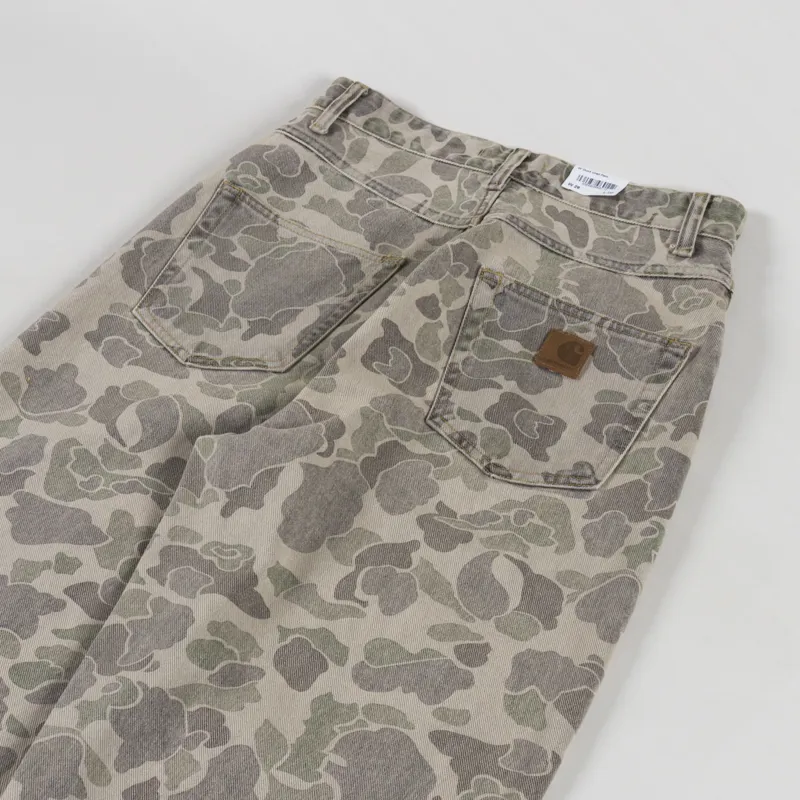 Carhartt WIP Womens Orell Pants Camo Duck Bleached-5