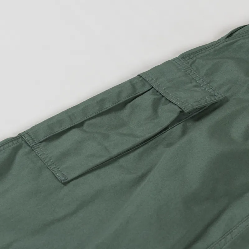 Carhartt WIP Womens Cargo Skirt Long Duck Green Rinsed-10