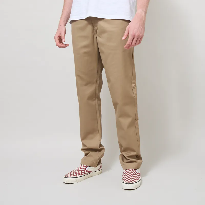 Carhartt WIP Master Pant Dark Leather Rinsed Denison Twill-1