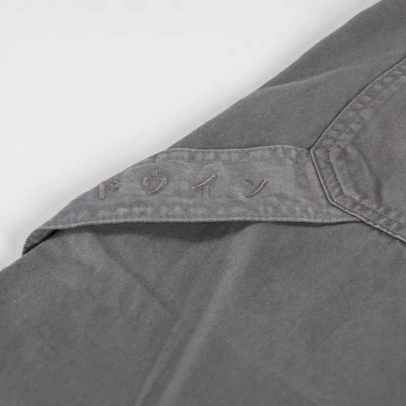 Edwin Delta Work Pants Brushed Nickel-9