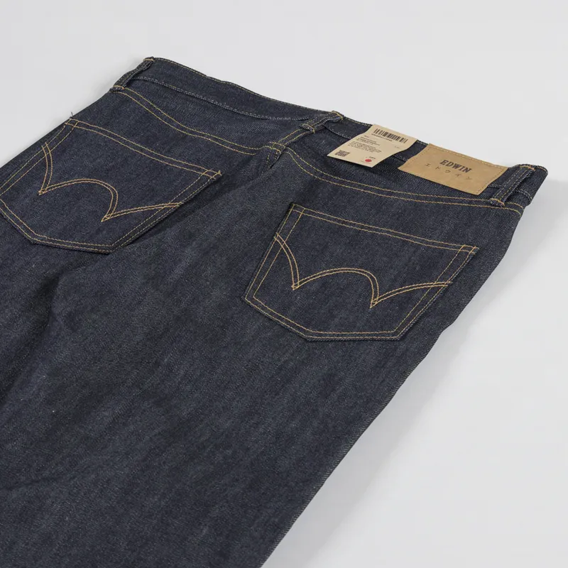 Edwin Loose Straight Jeans Blue Unwashed-3