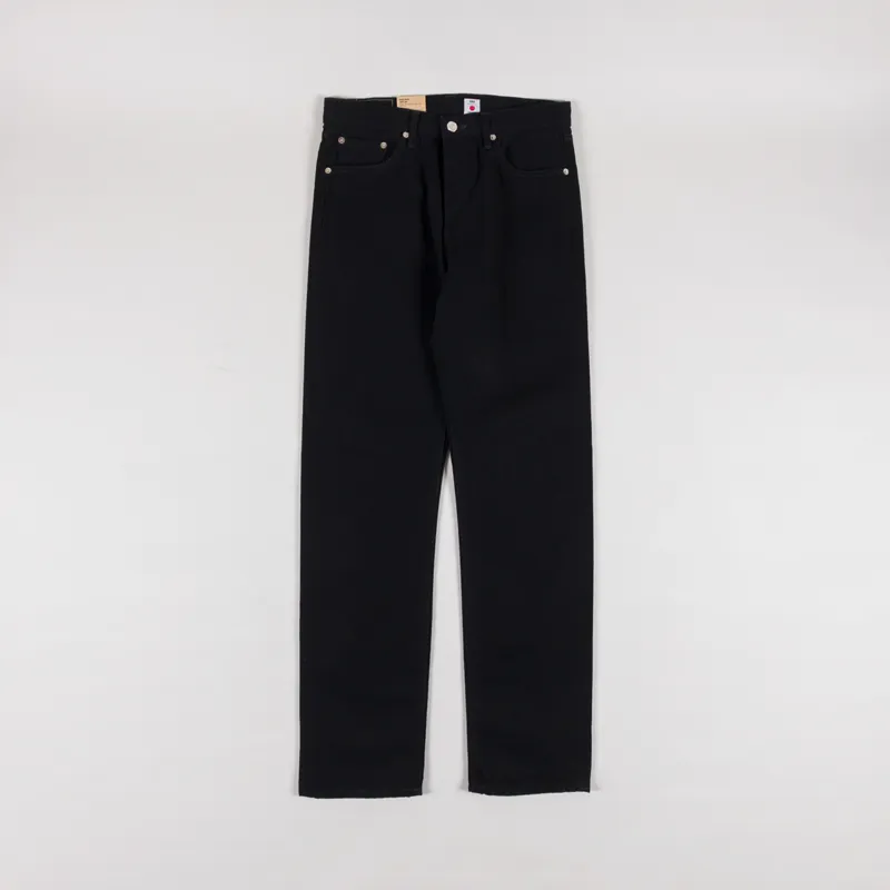Edwin Regular Straight Jeans Black Unwashed-1