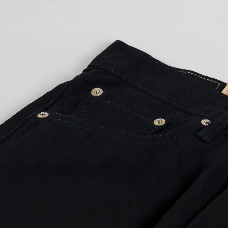 Edwin Regular Straight Jeans Black Unwashed-10