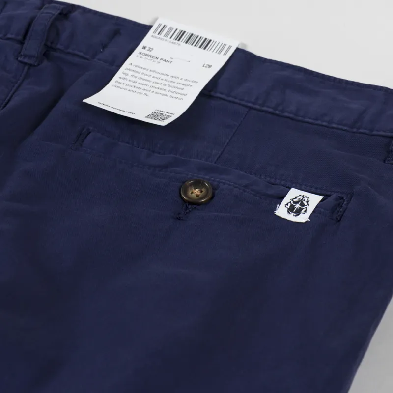 Edwin Sorren Pant Maritime Blue-7