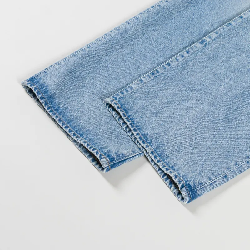 Edwin Wide Pants Blue Mid Light Used-9