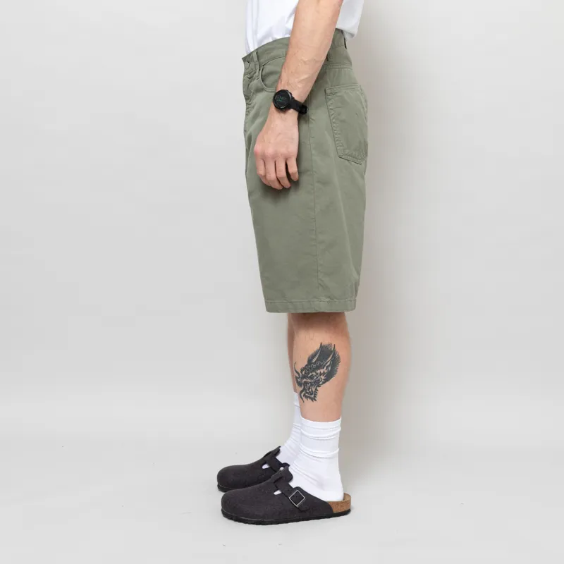 Carhartt WIP Landon Shorts Park Garment Dyed-2