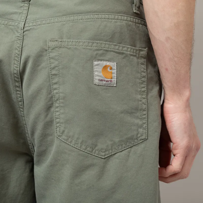 Carhartt WIP Landon Shorts Park Garment Dyed-6