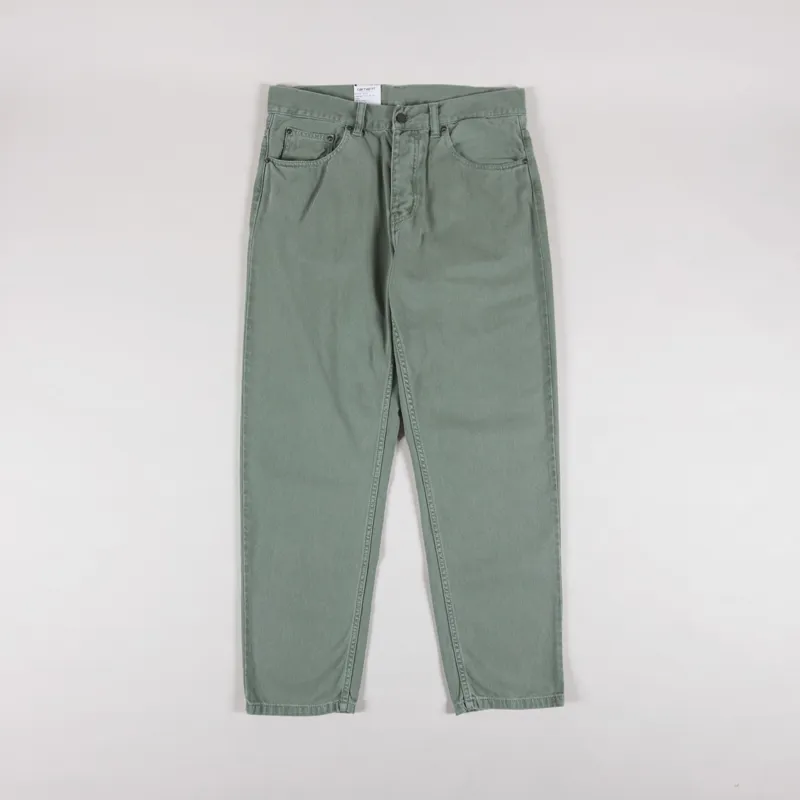 Carhartt WIP Newel Pant Park Stone Dyed Clark Twill-1