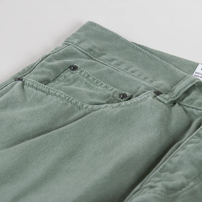 Carhartt WIP Newel Pant Park Stone Dyed Clark Twill-8