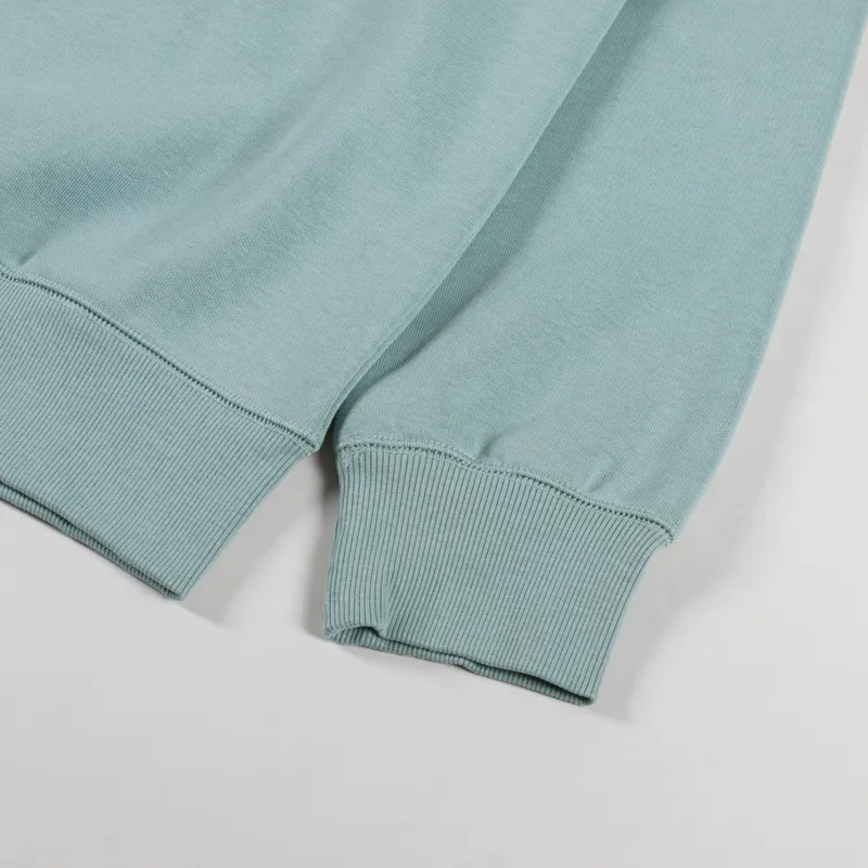 Carhartt WIP Chase Sweatshirt Frosted Green Gold-7