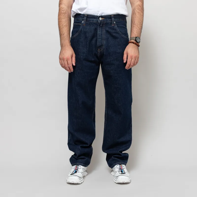 Edwin Tyrell Pants Blue Dark Marble Wash