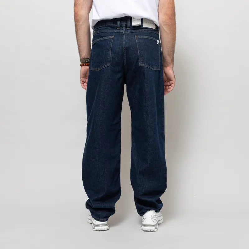 Edwin Tyrell Pants Blue Dark Marble Wash-3