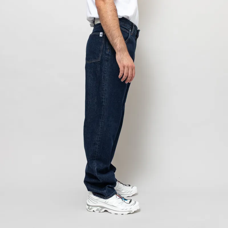 Edwin Tyrell Pants Blue Dark Marble Wash-4