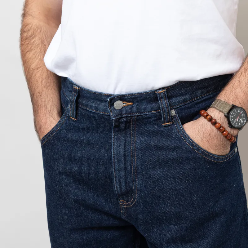 Edwin Tyrell Pants Blue Dark Marble Wash-6