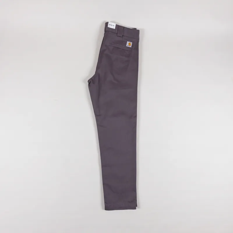 Carhartt WIP Master Pant Manta Rinsed Denison Twill-2