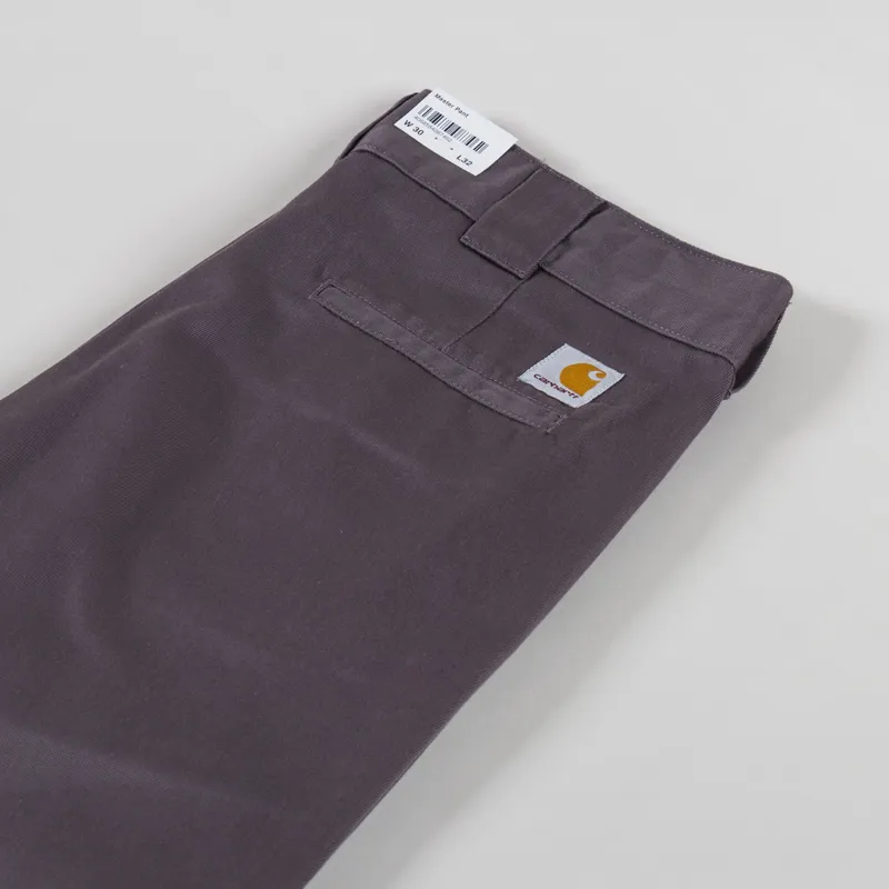 Carhartt WIP Master Pant Manta Rinsed Denison Twill-5
