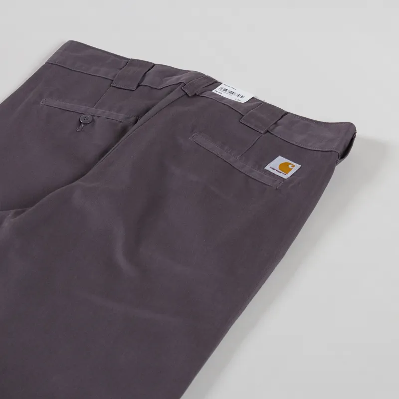 Carhartt WIP Master Pant Manta Rinsed Denison Twill-3