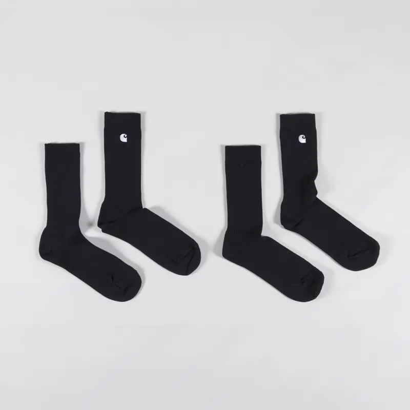 Carhartt WIP Madison Socks Black White
