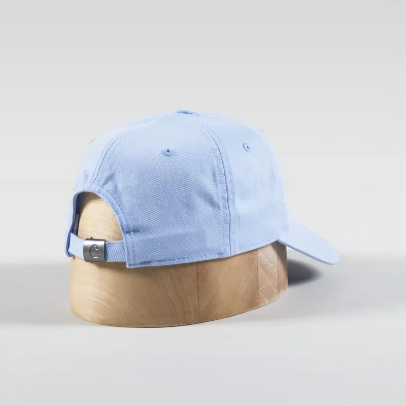 Carhartt WIP Womens Madison Logo Cap Air Sky White-1