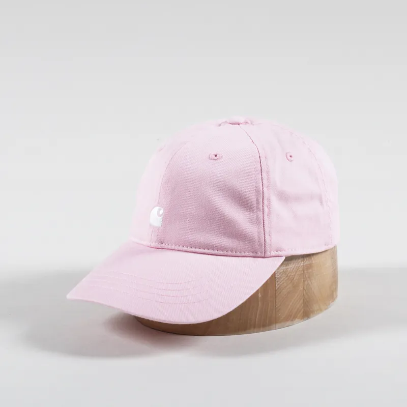 Carhartt WIP Womens Madison Logo Cap Air Pink White