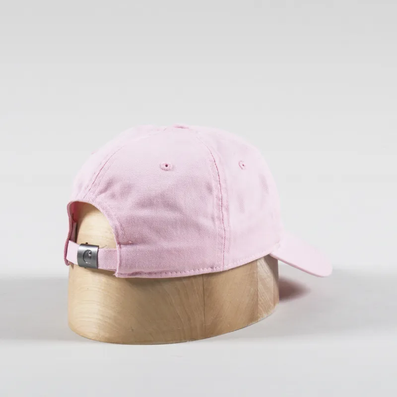 Carhartt WIP Womens Madison Logo Cap Air Pink White-1