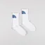 Carhartt WIP Womens Jazzy Socks White Blue Iris