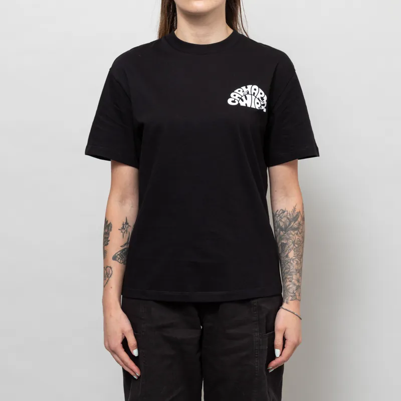Carhartt WIP Womens Jazzy T Shirt Black White-3